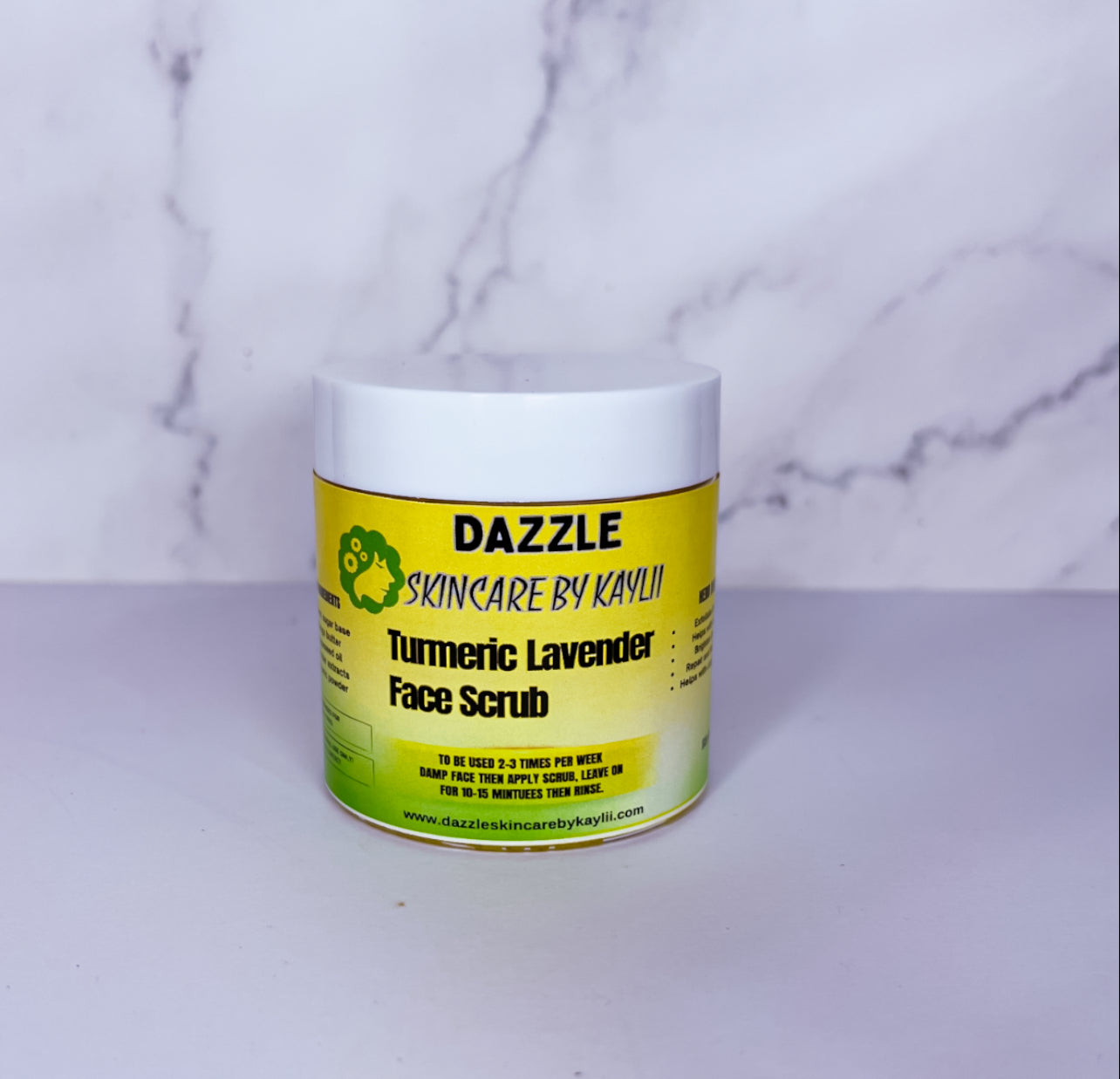 Turmeric Lavender Face Scrub
