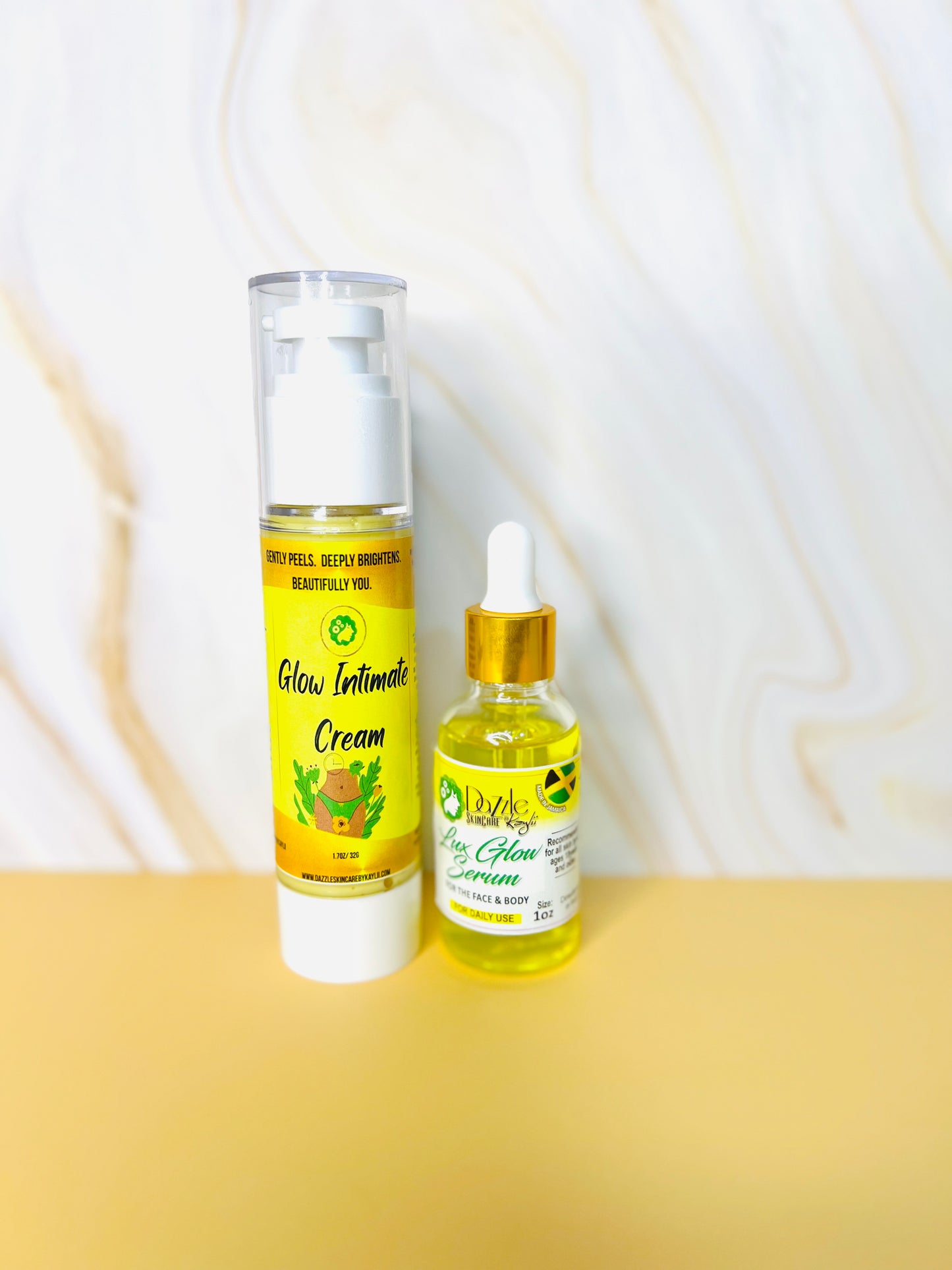 Glow Intimate Cream and Lux glow serum