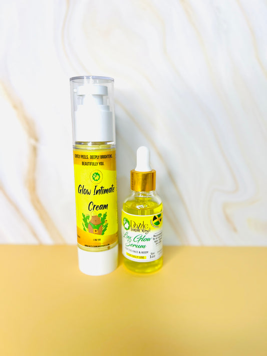 Glow Intimate Cream and Lux glow serum