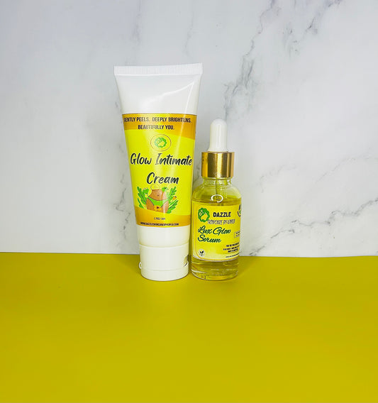 Dark inner thigh/bikini line duo